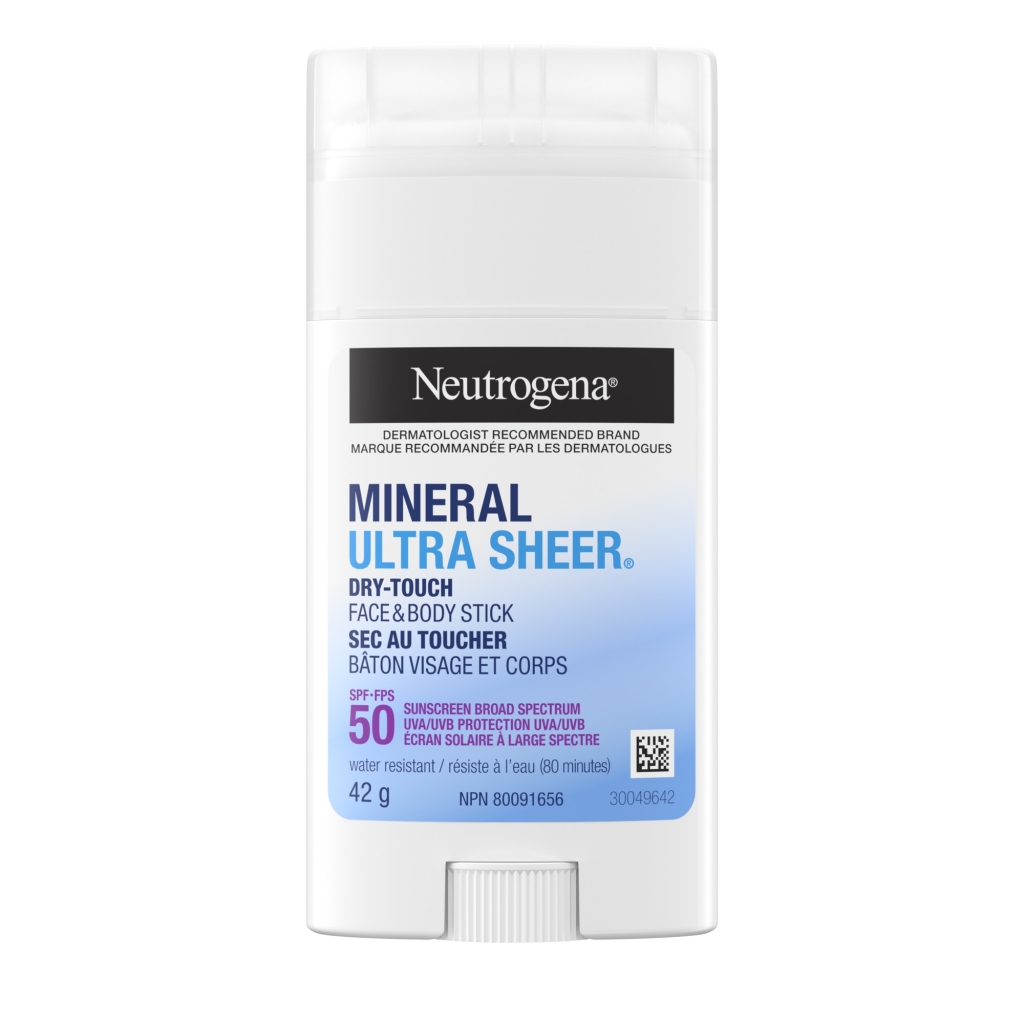 NEUTROGENA® Mineral ULTRA SHEER® Dry-Touch Face & Body Stick Sunscreen SPF 50